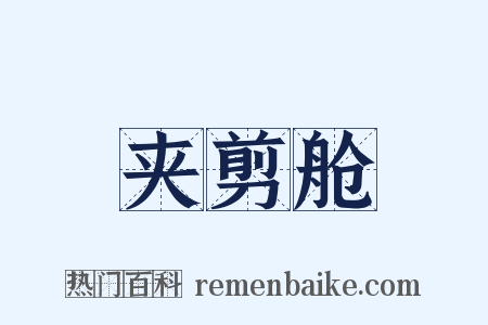 夹剪舱是什么意思的图片